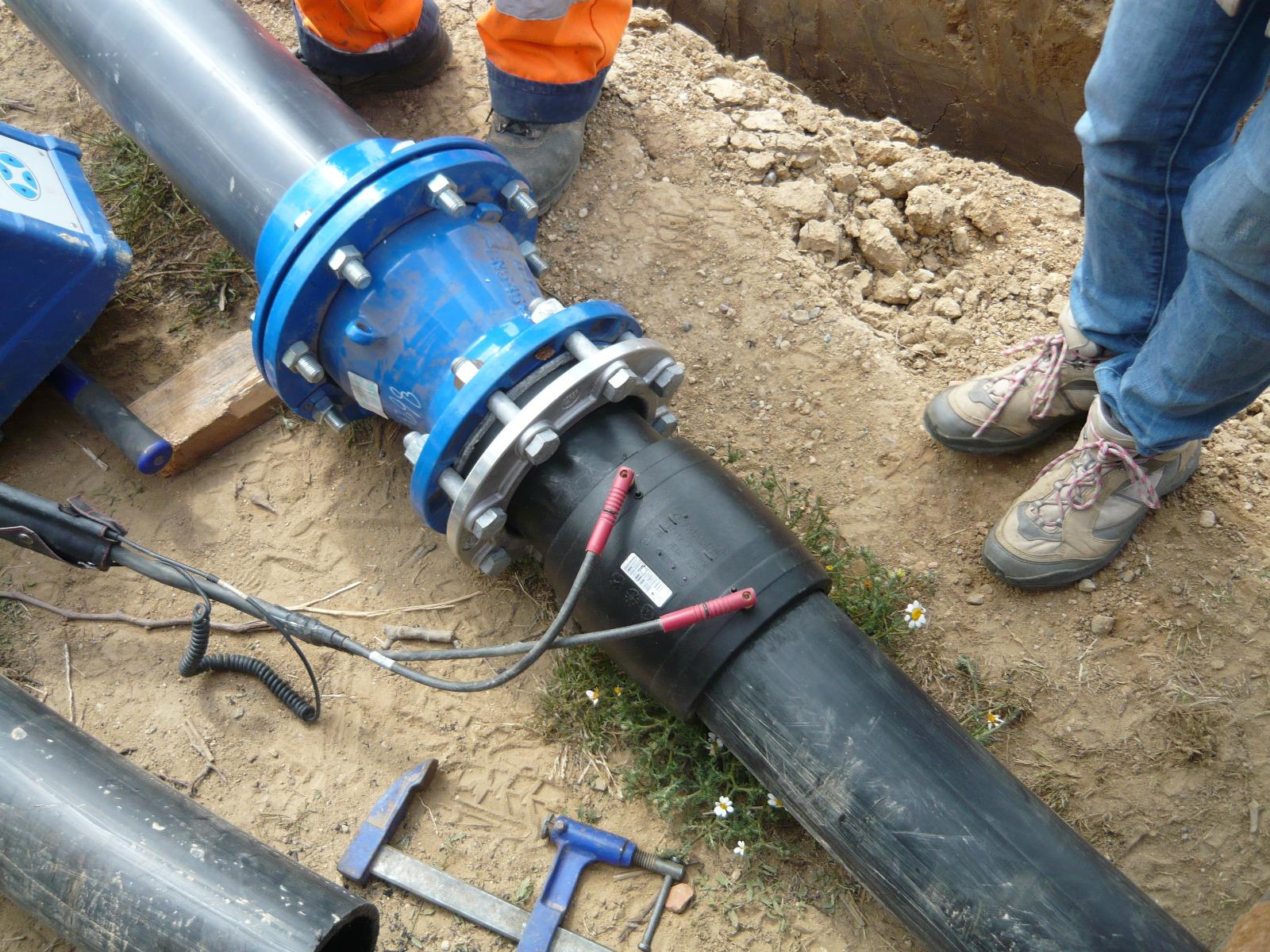 Jonction électrosoudée