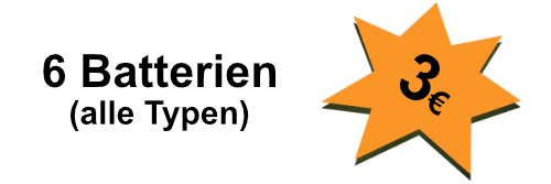 Angebot Batterien Hörgeräte