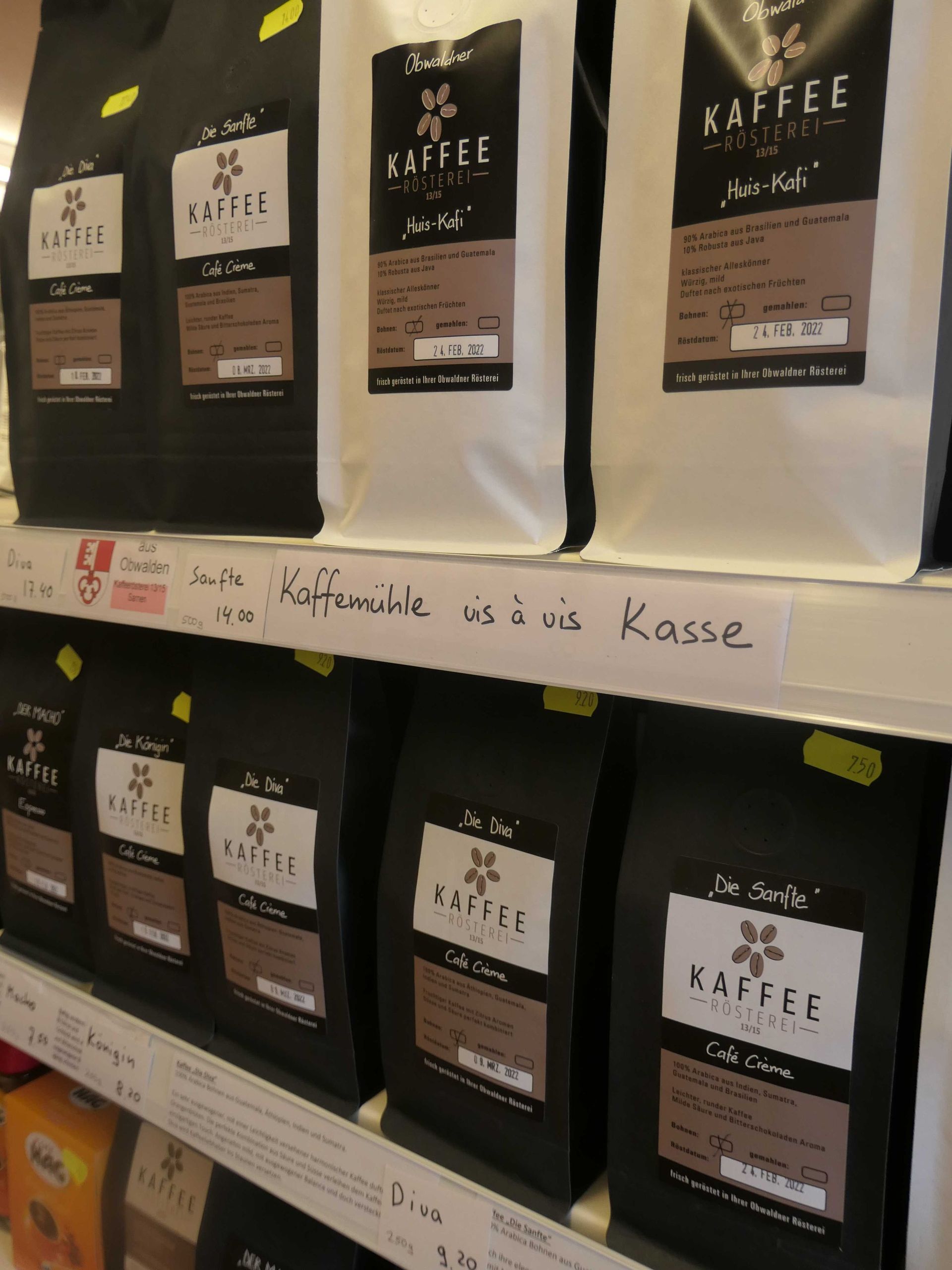 Kaffee röstfrisch