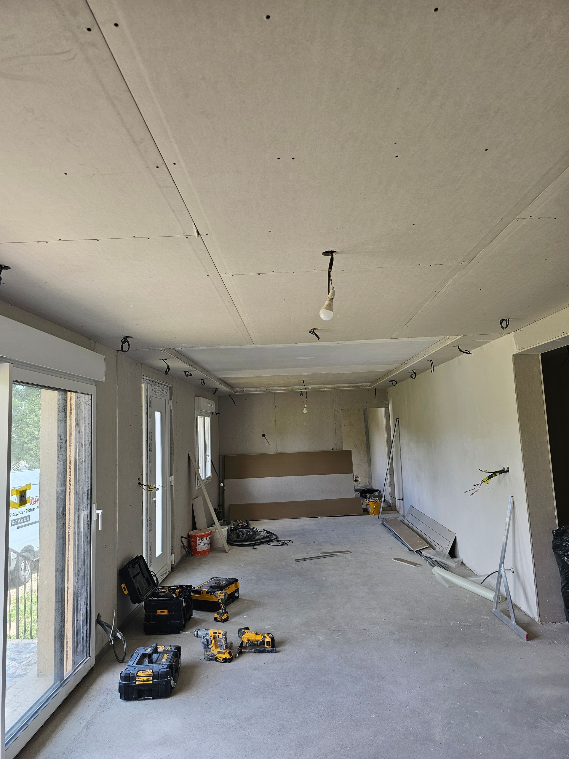 Chantier de rénovation intérieure