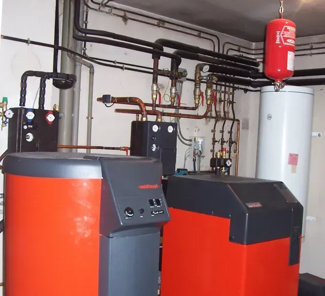 Installation d'une chaudière fuel