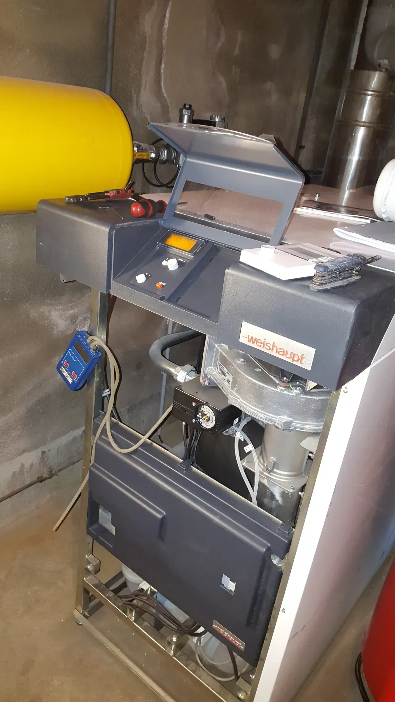 Conversion d'énergie fuel/gaz naturel dans une usine