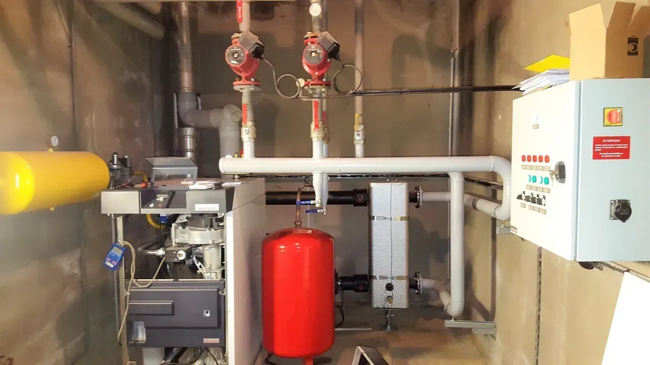 Mise en service de la chaudière gaz