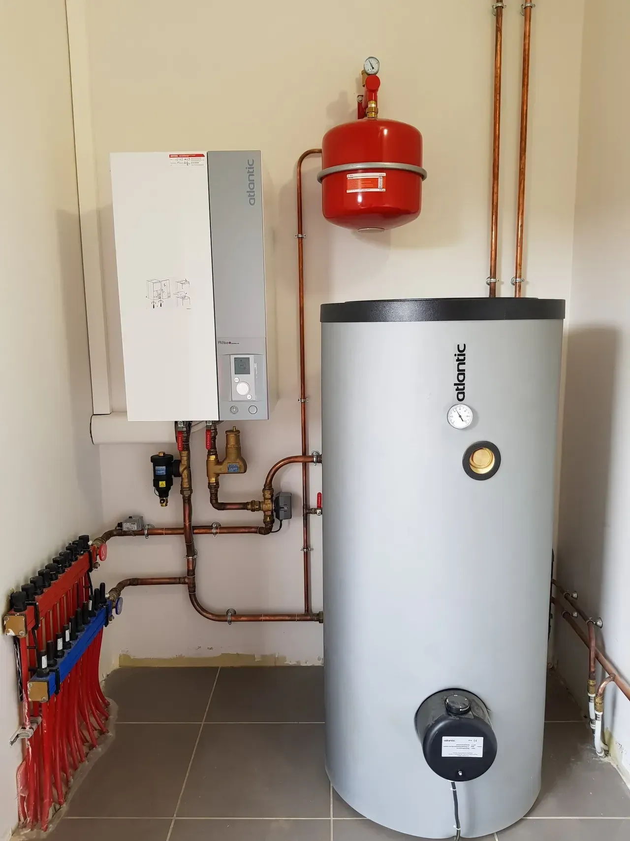 Installation d'une pompe à chaleur