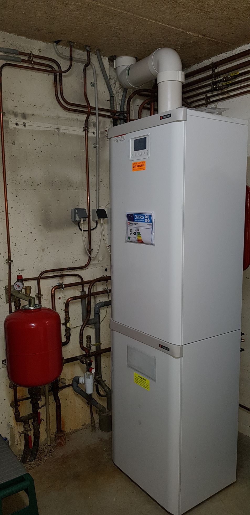 Chaudière gaz à condensation