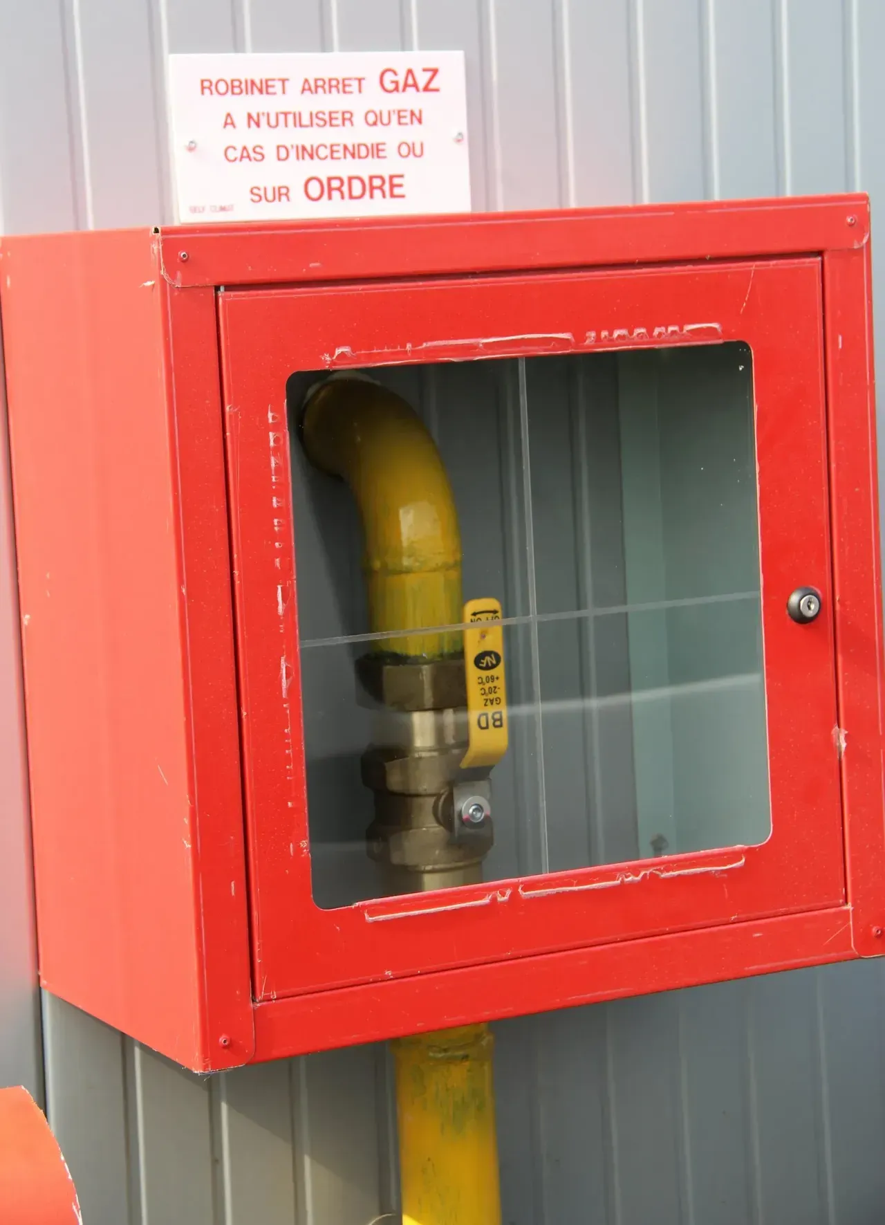 Vanne de sécurité gaz