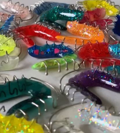 bunte Zahnspangen