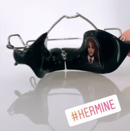 Zahnspange mit Hermine Granger Motiv