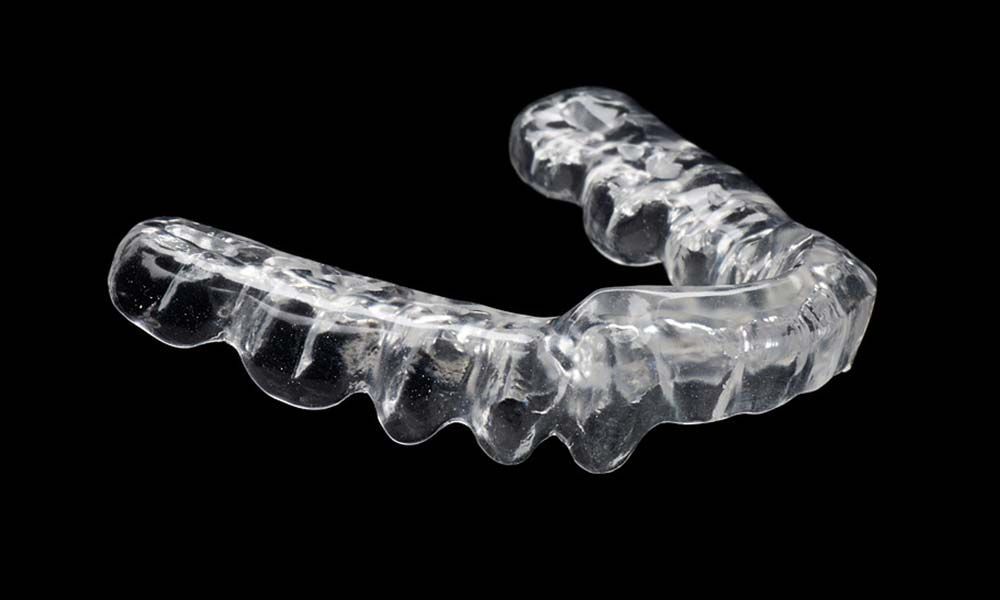 transparente Gebissschiene