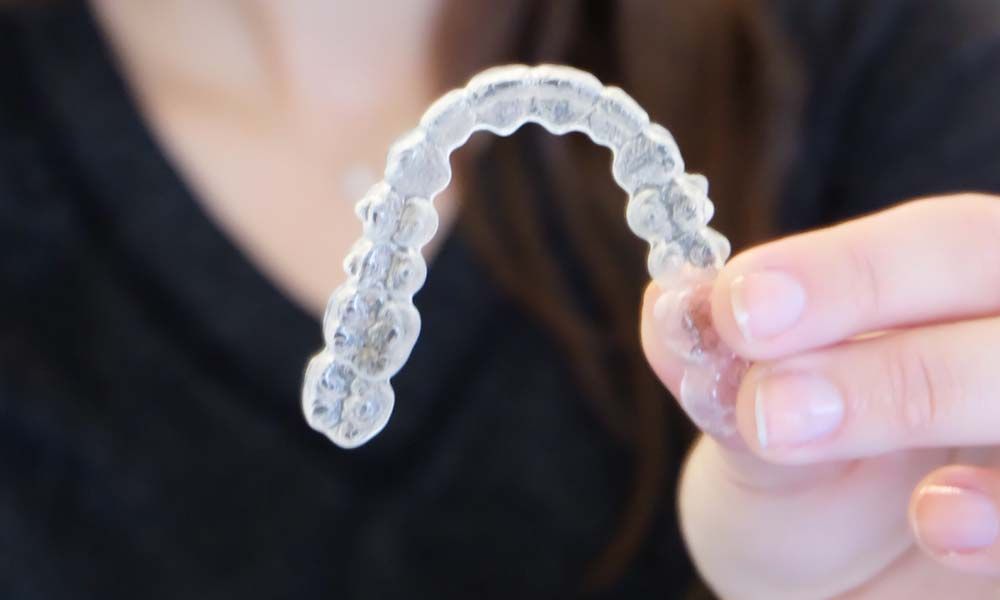 transparente Zahnschiene