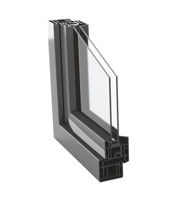 Tranche de fenêtre en aluminium