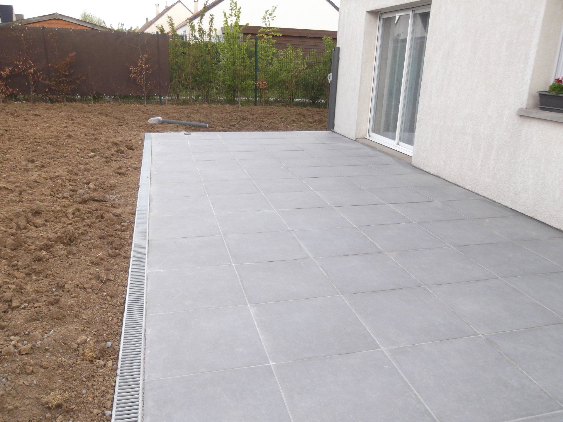 Terrasse céramique ardena blue