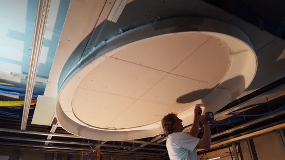 plafond plâtre - Staff Deco Scheidegger SA