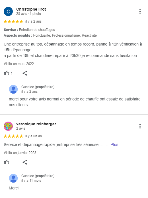 Avis Google