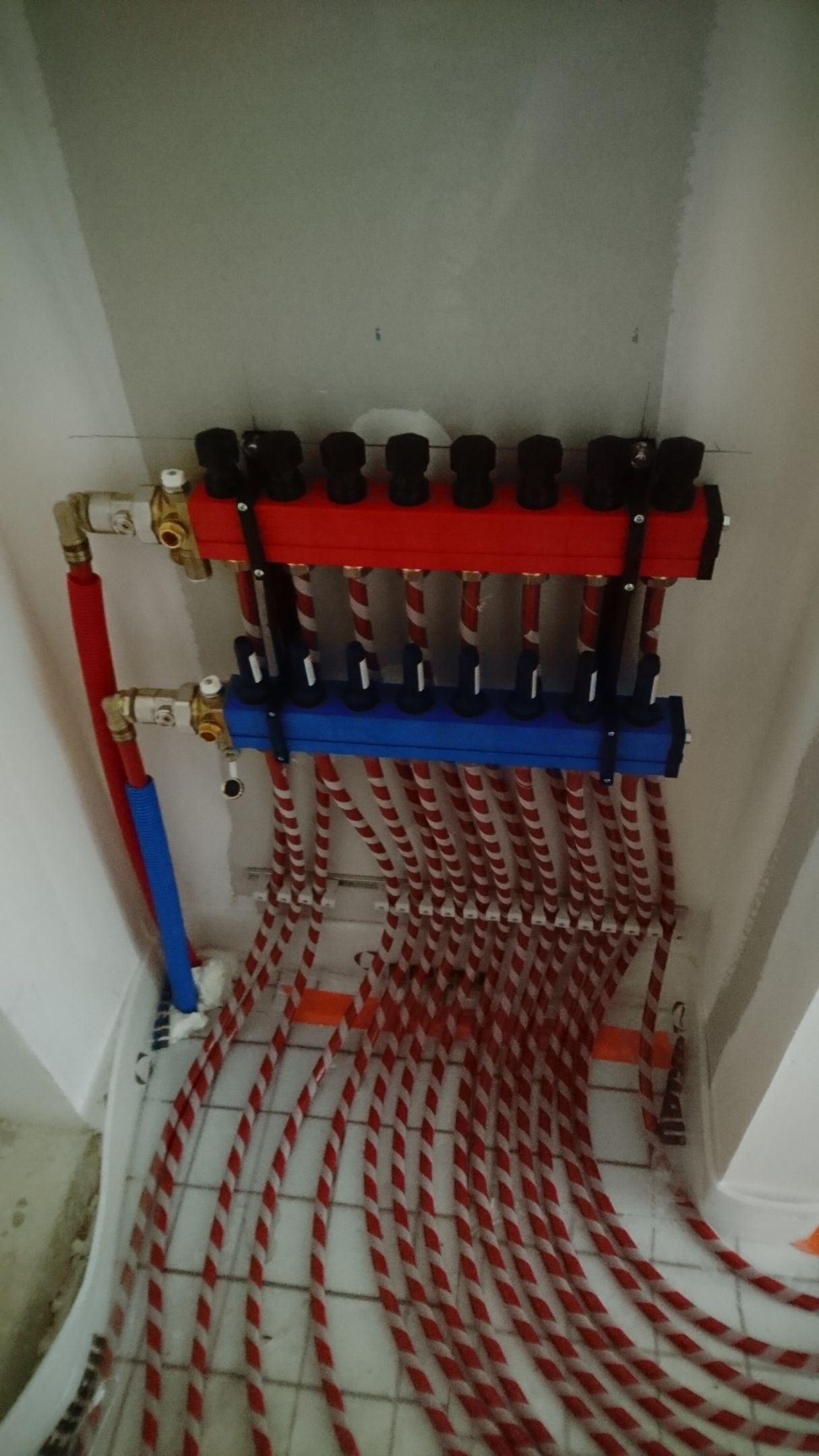 Collecteur de plancher chauffant