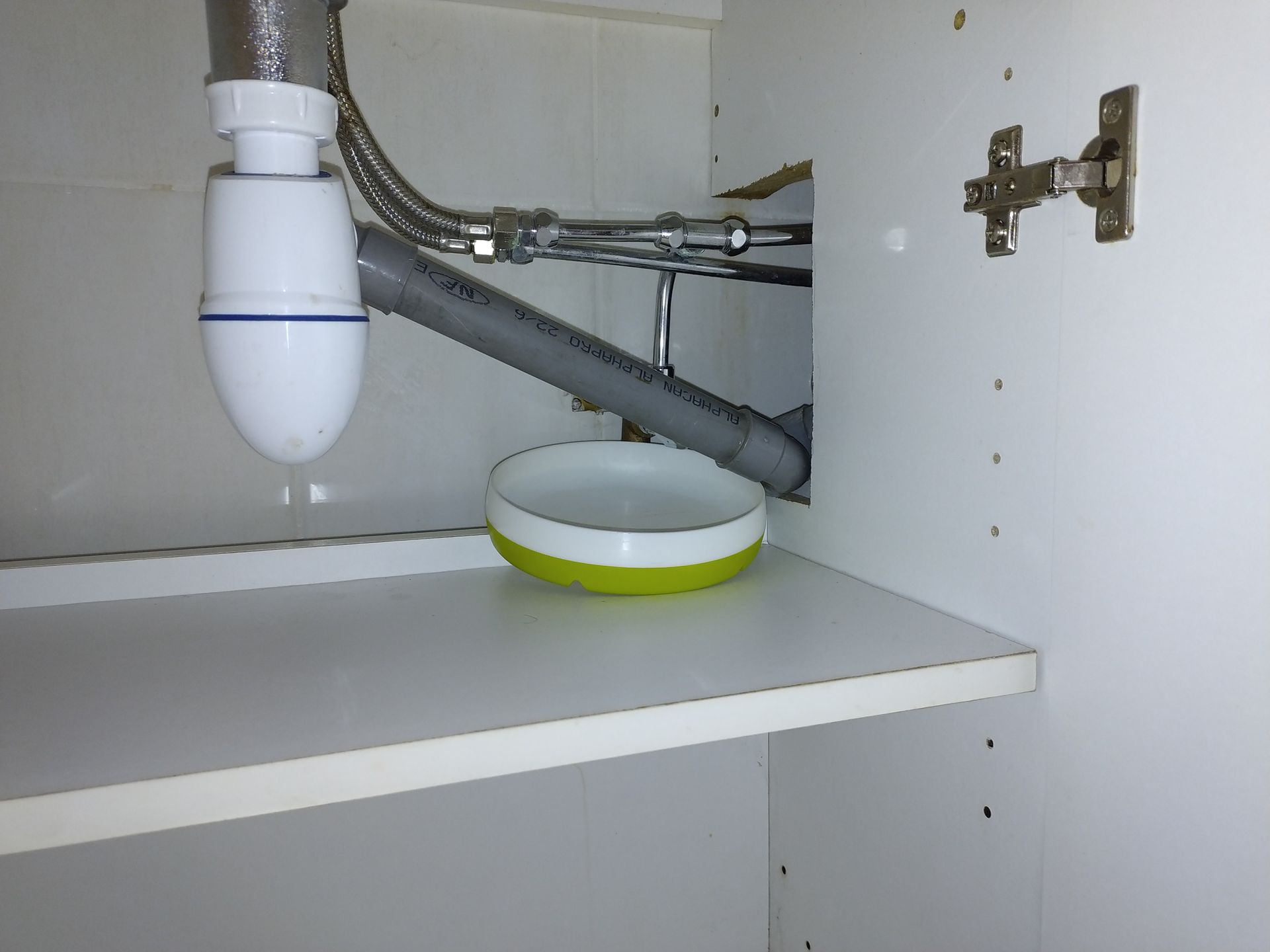 Fuite sur une évacuation