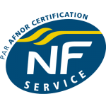 Logo de NF Service.