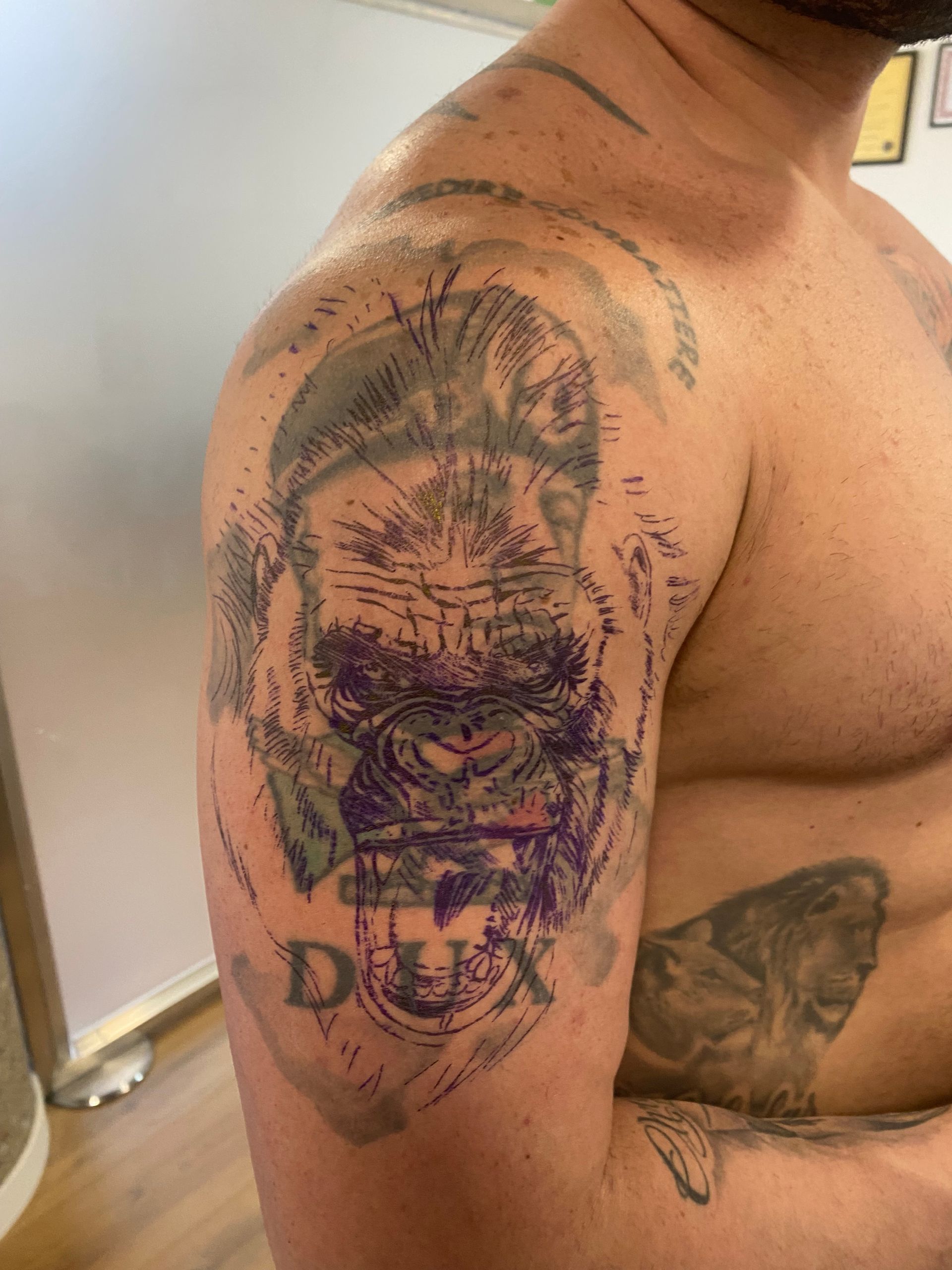 Copertura di un tatuaggio