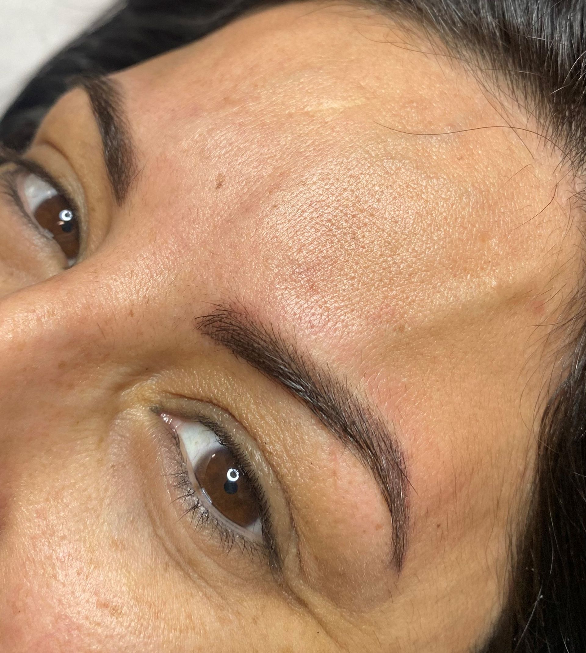 Sopraciglia Microblading risultato finale