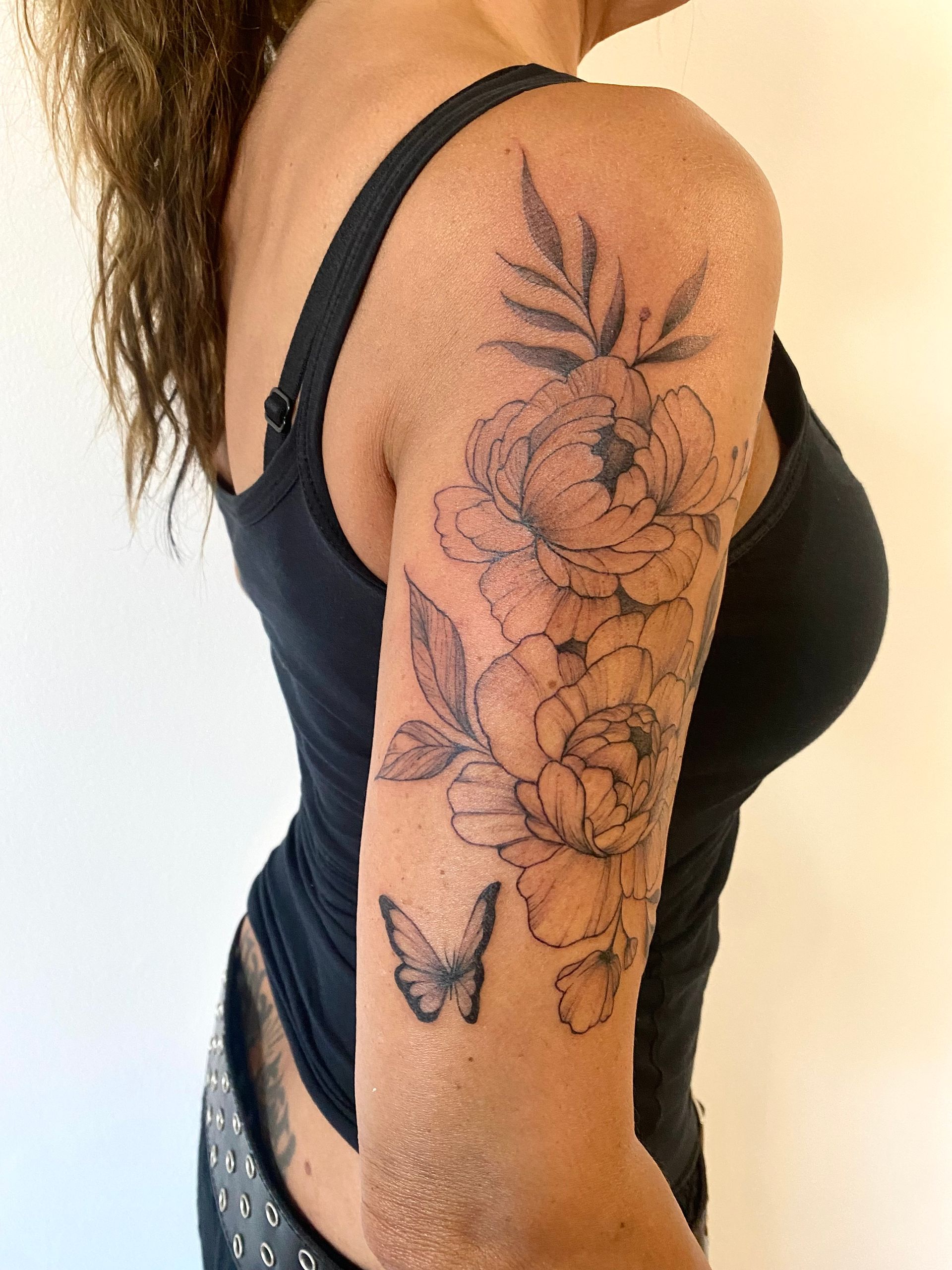 tatuaggio fiori