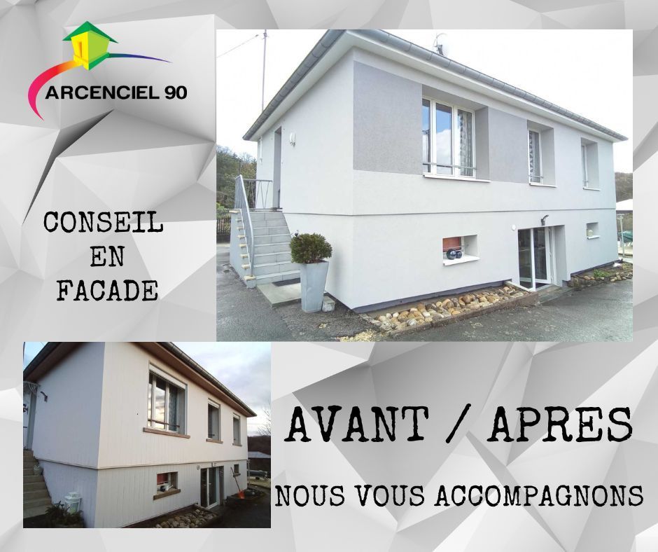 Façade ayant eu un ravalement récemment