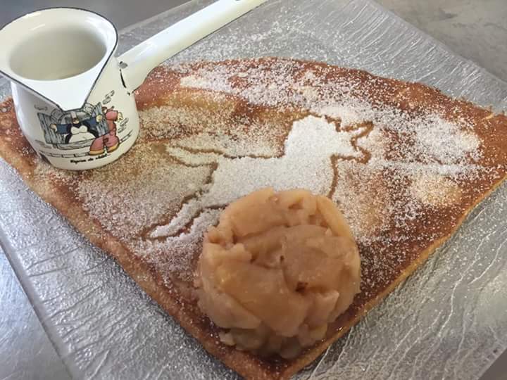Crêpe licorne