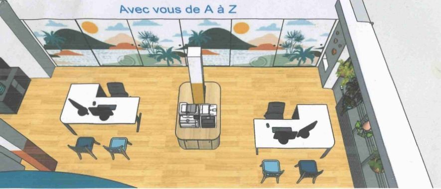 Plan en 3D des aménagements intérieurs avant fabrication