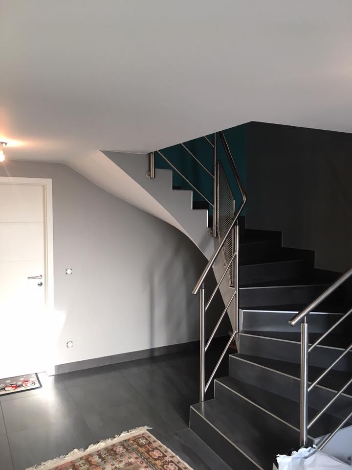 Peinture d'une entrée réalisée par Peinture Harrer