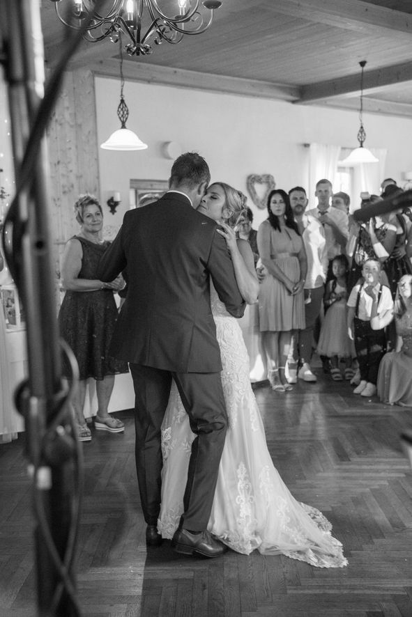 Hochzeitsfoto der Ringe