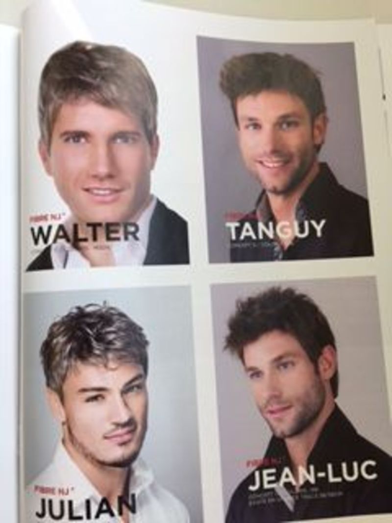 perruque pour hommes