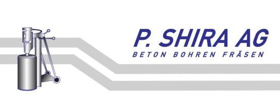 Logo | Betonbohrungen, Betonfräsen & Abbrucharbeiten | P. Shira AG | St. Gallen