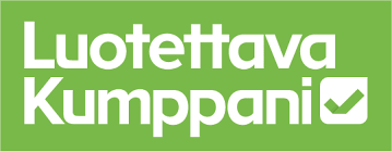 Green logo with white text 
