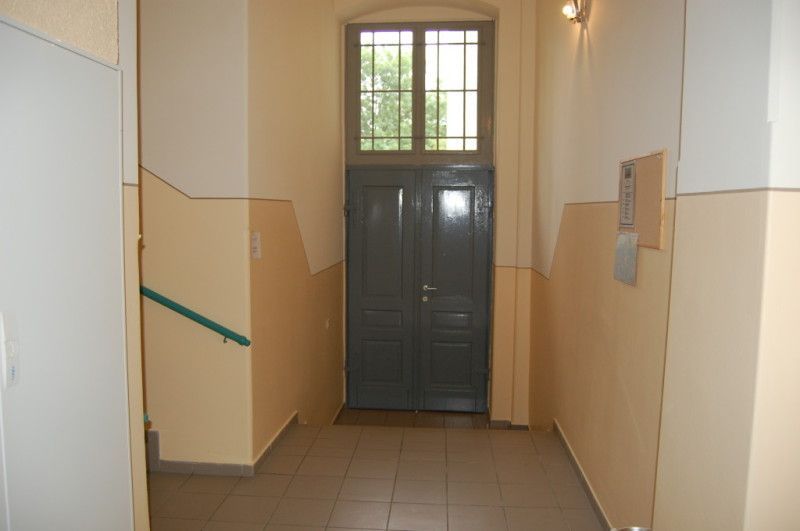 Eingangsbereich Haus innen Malerfachbetrieb Schwarze