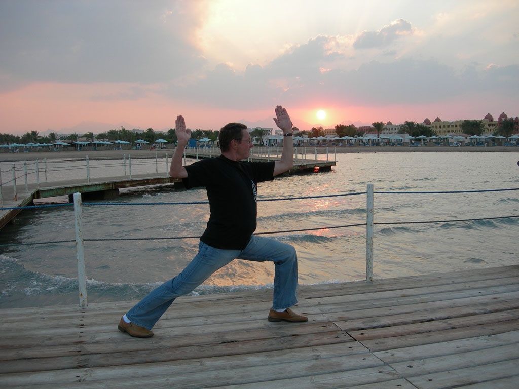 Egypte - Académie de yoga - Position