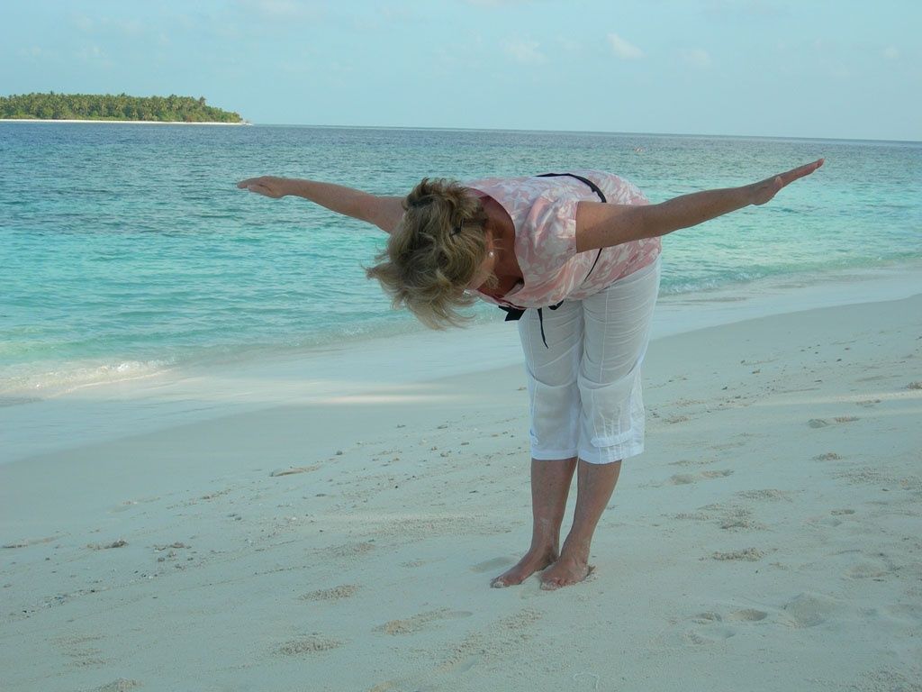 Maldives - Académie de yoga - Position