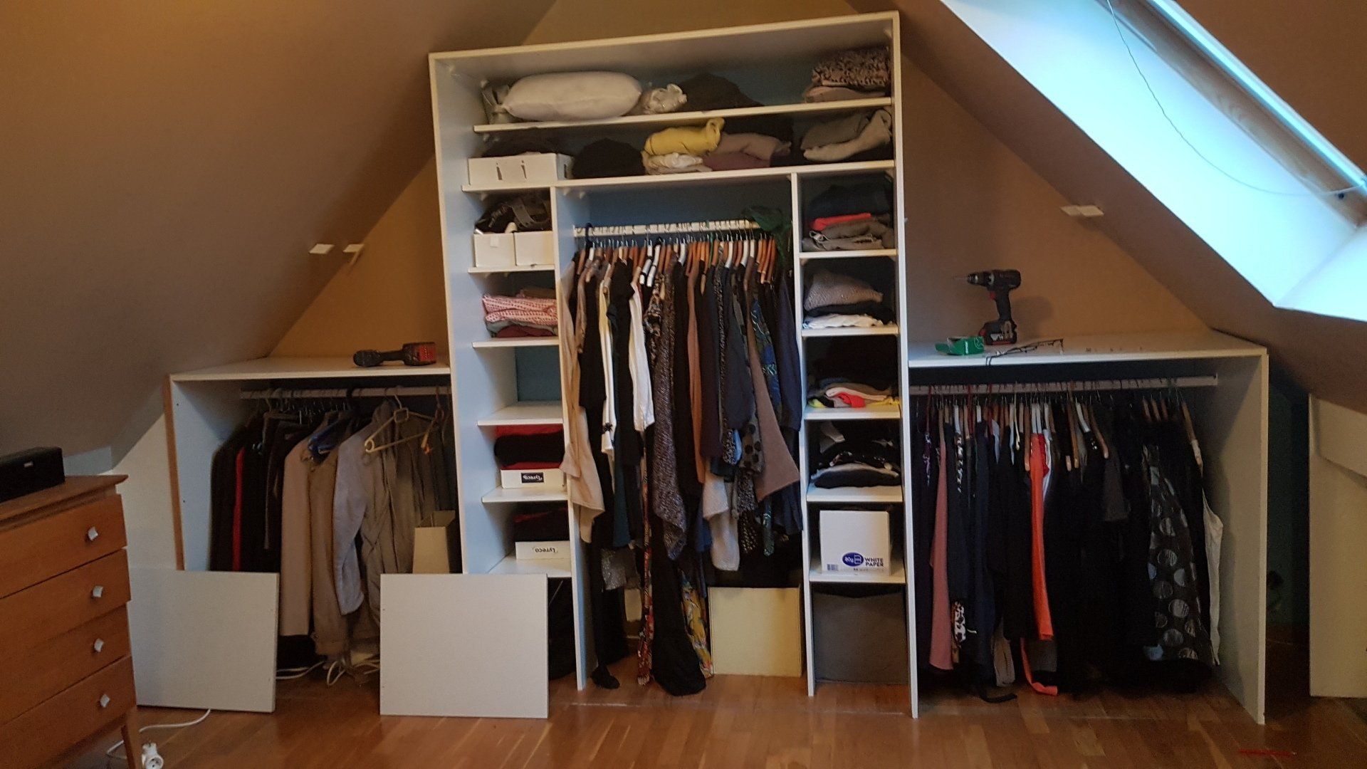 Travaux de menuiserie - Création de placard