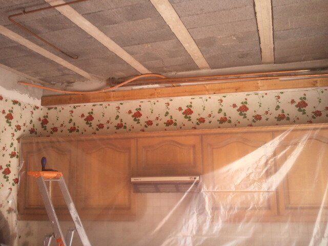 Travaux de plâtrerie