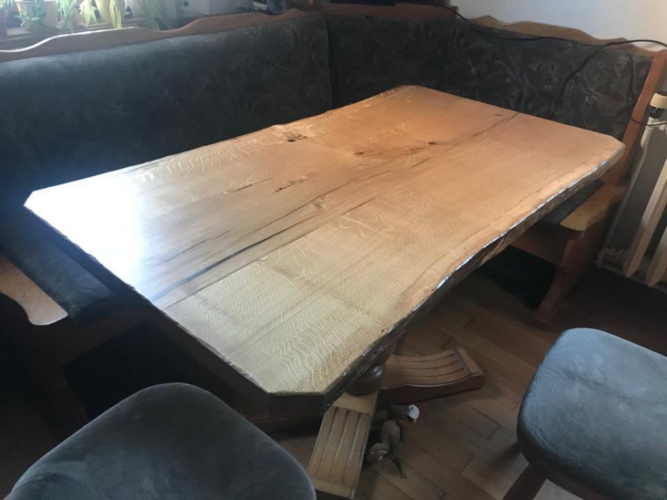 Massivholztisch von Tischlerei Armin Klaus – Inh. Milko Klaus