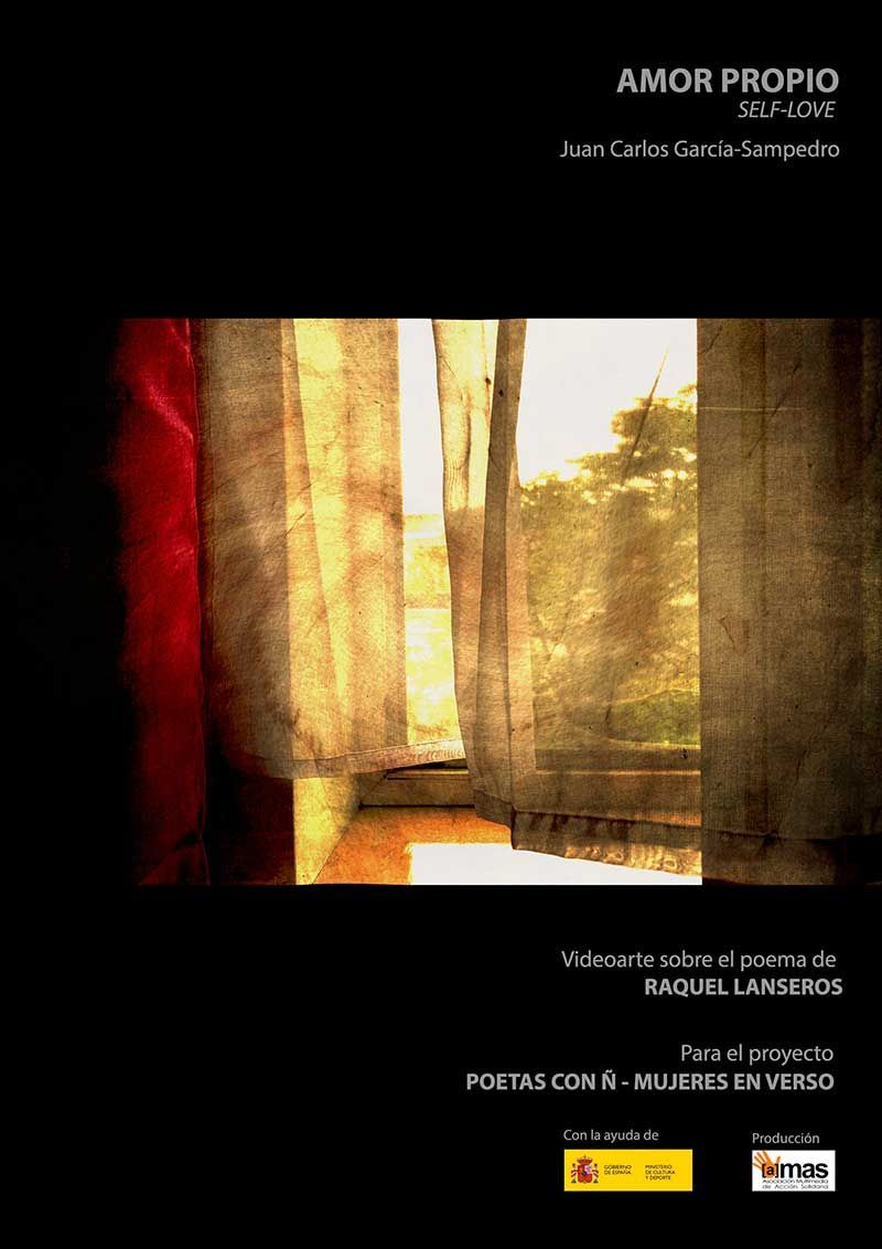 Portada de libro con ventana iluminada por el sol y cortinas, titulada “AMOR PROPIO” sobre fondo negro.