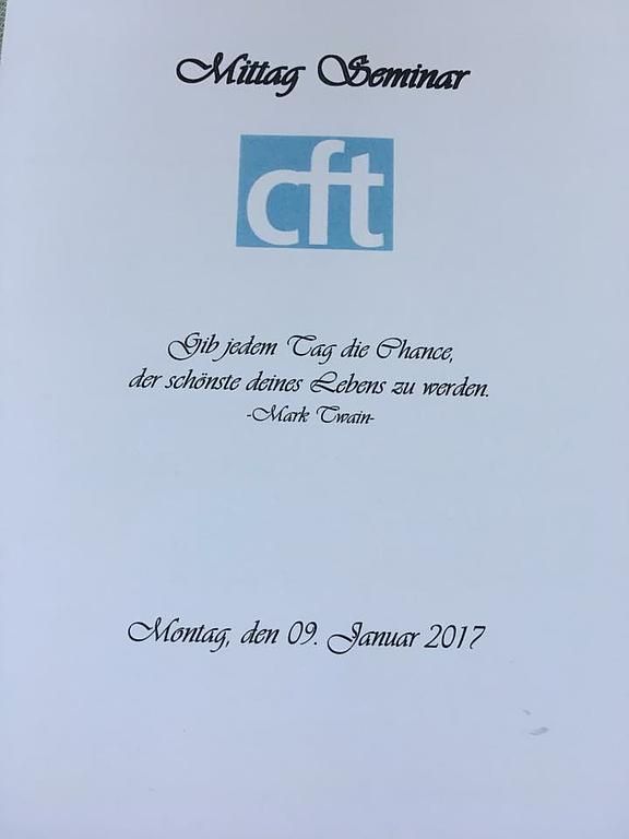 Kick - off Seminar in Kanders