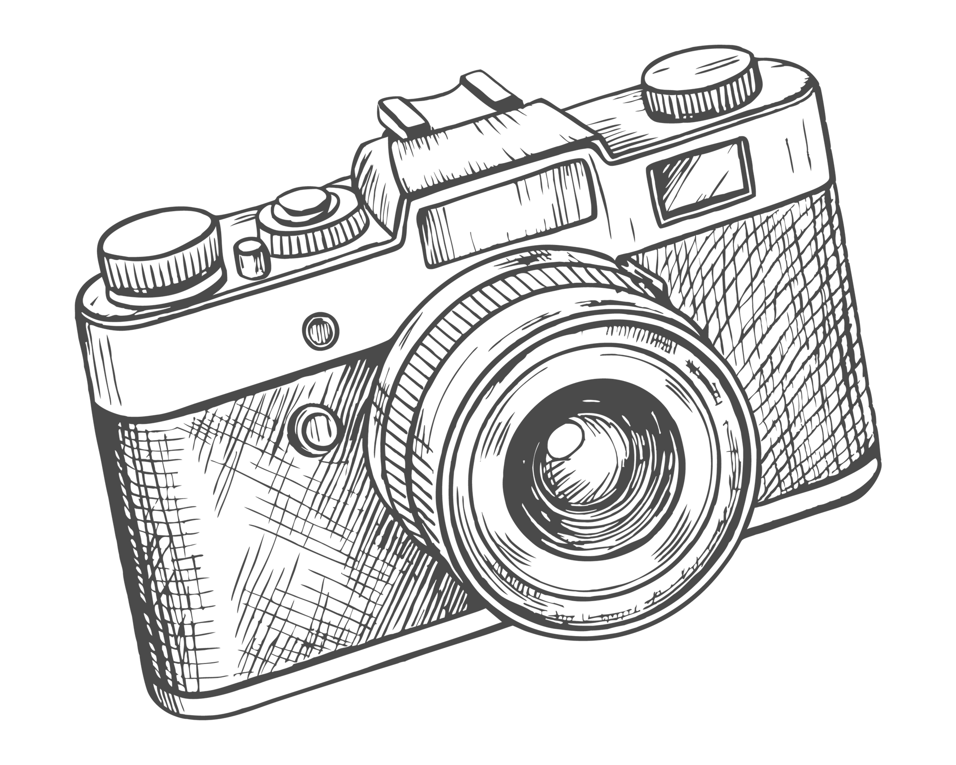 Dessin d'un appareil photo