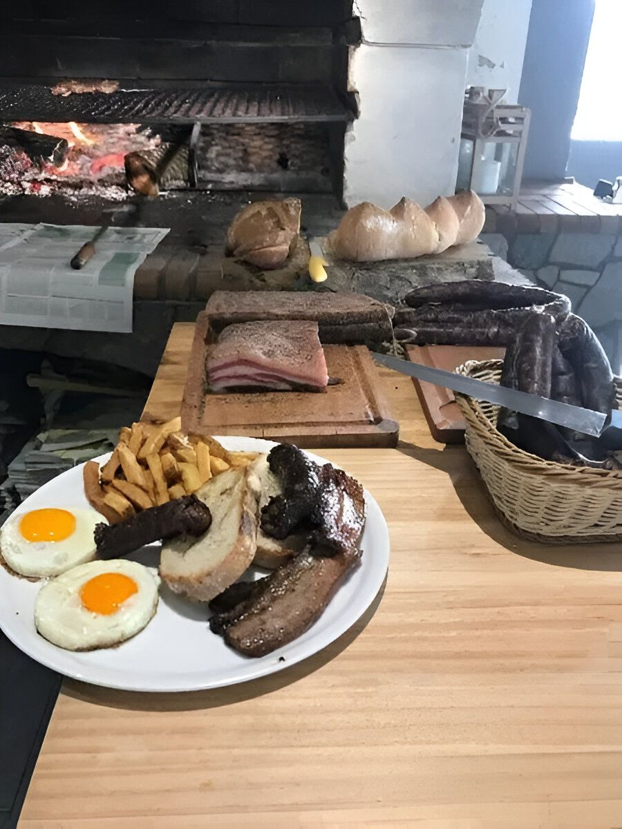 Assiette servie dans le restaurant