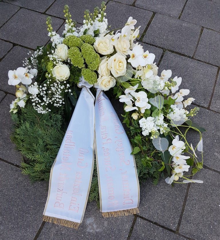 Trauerfloristik der Gärtnerei Franz Böhmer