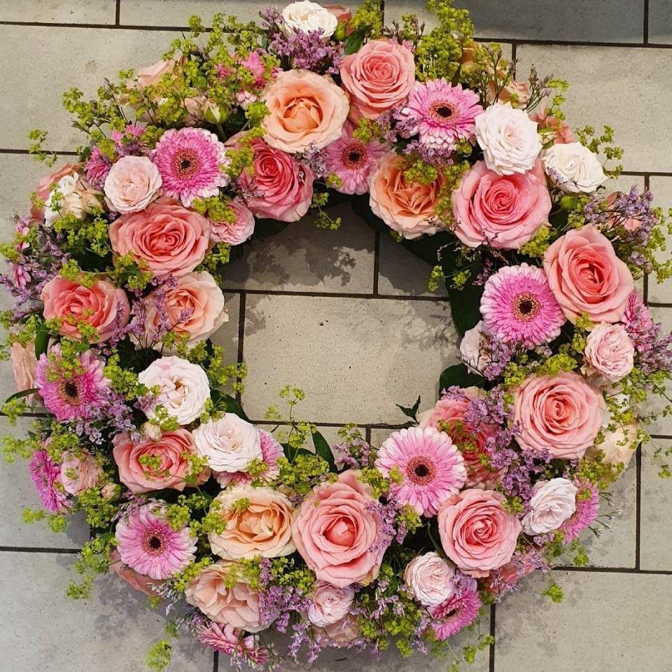 Blumenkranz der Gärtnerei Franz Böhmer