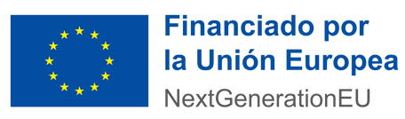 Logo of the European Union, with text