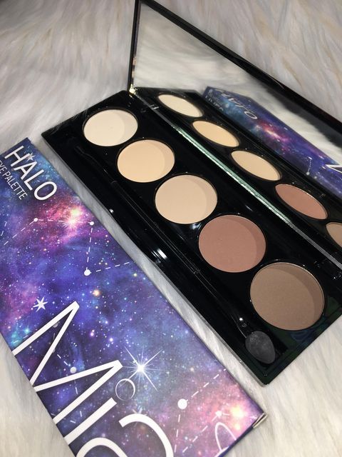 Halo luomiväripaletti