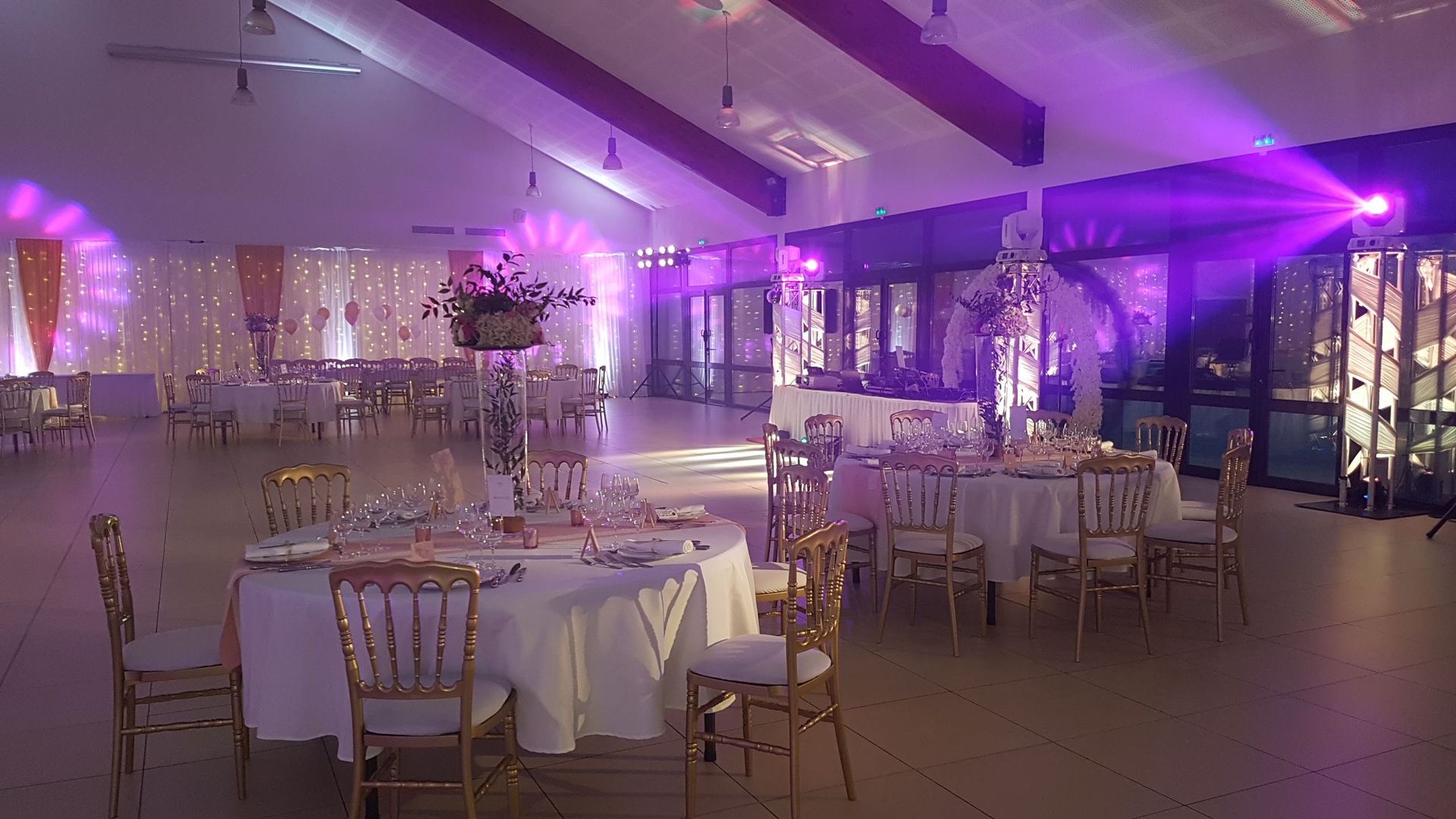 Ambiance salle de réception