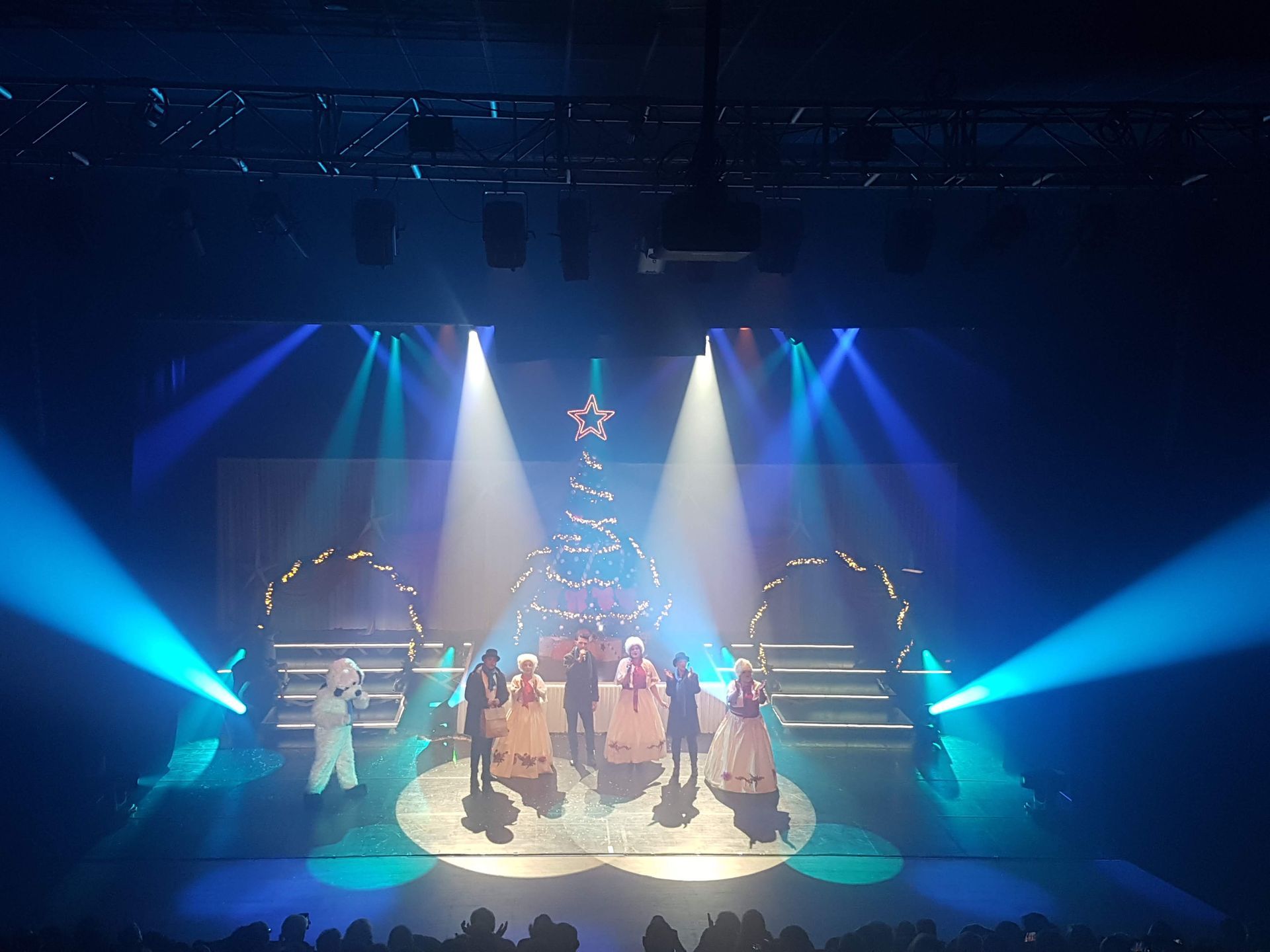 Jeux de lumières spectacle de Noël