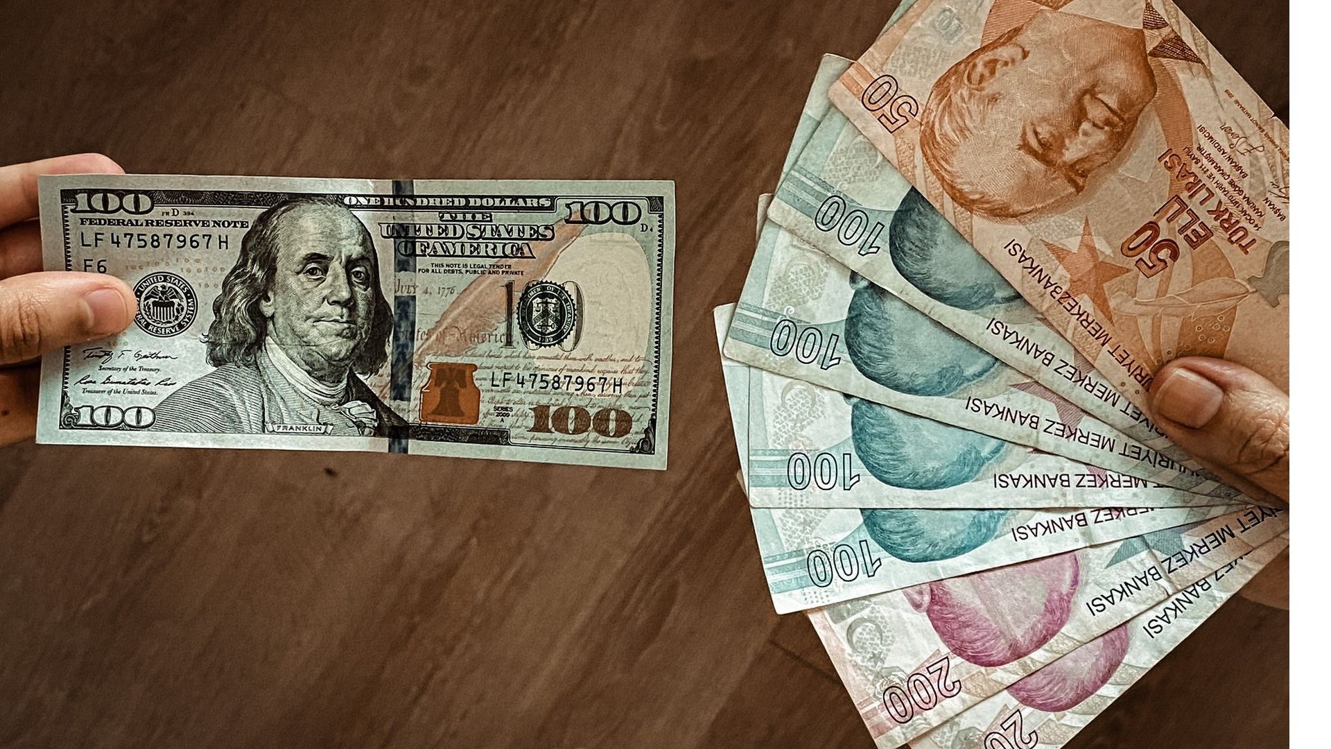 الليرة التركية مقابل الدولار 
