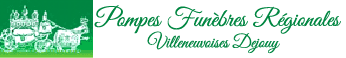 Logotype des Pompes Fun&egrave;bres R&eacute;gionales Villeneuvoises.